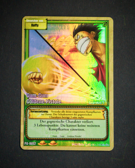 One Piece - Gum Gum Goldene Pistole PA-W02